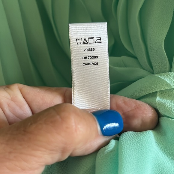 Vintage LOFT mint Green dress - Picture 15 of 15